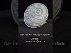 Anillos con patrón de plata masculino de zirconia cúbica 13.8g Anillo grabado de plata esterlina