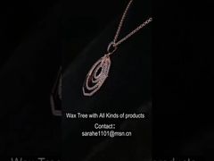 Impresionante collar octágono geométrico de 4 capas de plata 925 en oro rosa