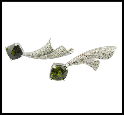 Mejora tu colección de joyas con los aretes de piedra preciosa de plata de 925 libras libera tu belleza interior con 925 libras