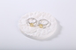 Anillos de plata del corte 2.3g 925 radiantees eternos CZ de los anillos de la promesa del compromiso para las mujeres