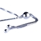 Joyería ajustable S925 que resbala la pulsera de tenis de las pulseras de cadena para las mujeres