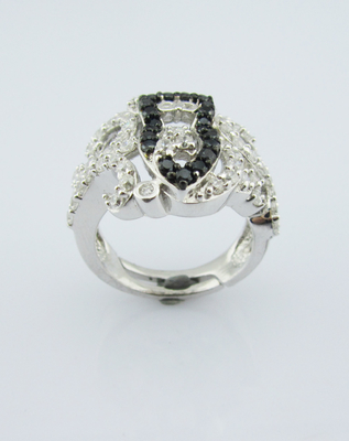 Elegantes joyas de plata 925 con rodio, diseño clásico, con ajuste de bisel.
