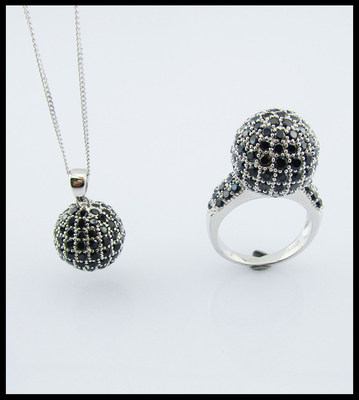 Joyería de plata 925 con rodio con cerradura de langosta, pendientes de ángulo, zirconia cúbica AAA