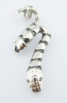 Joyería clásica de plata esterlina con un brazalete de 18 pulgadas
