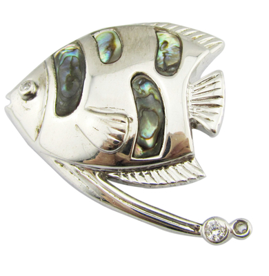 Colgante de color de conchas de animales 925 collar de piedra preciosa de plata para todos los días