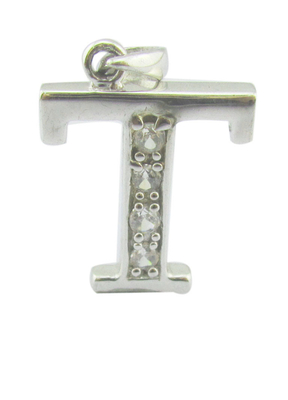Usar diariamente un brazalete de diamantes de oro blanco de 18K con logotipo y logotipo grabado con láser