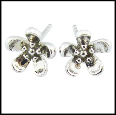 Orecillos portátiles de plata 925 CZ Orecillos de percha Pequeñas ventajas Orecillos de plata esterlina de verdad Orecillos de plata pequeña