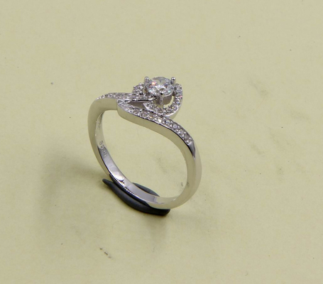 Serpiente Brillante Perra Radiante / Oval / Redonda / Chevron 925 Anillos de Plata Esterlina CZ para hombres y mujeres Anillos de Plata Moderna
