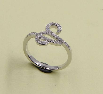 925 plata esterlina CZ Anillos de juego de punta con corte redondo Anillos de apilamiento de plata esterlina Anillos de turquesa de plata esterlina