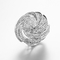 Zircon geométrico Ring Custom Rings de Sterling Silver CZ de la forma 925