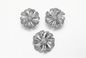 Los pendientes de plata de la joyería de los pendientes de la flor de la CZ de la correhuela 925 diseñan
