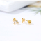 CONTRA la estrella Diamond Stud Earrings de Diamond Earrings 0.12ct del oro de la claridad 18K