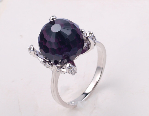 925 Anillos de piedra de ágata negra de plata para mujeres Unicef Fiesta Casual Aniversario - Varias formas disponibles